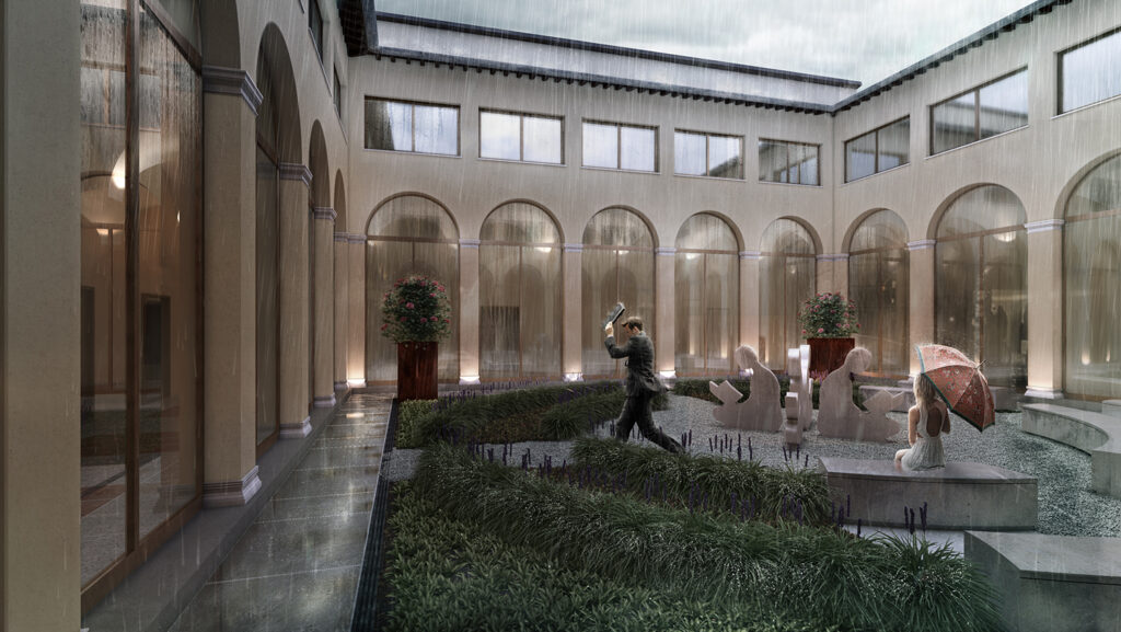 render chiostro 1