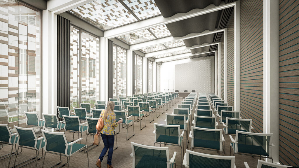 render sala caonferenze